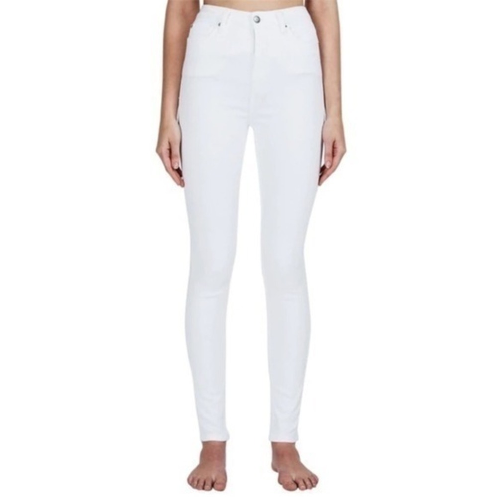 Ksubi Hi N Wasted Blondie White High-Rise Skinny Ankle Jeans Women’s Size 25